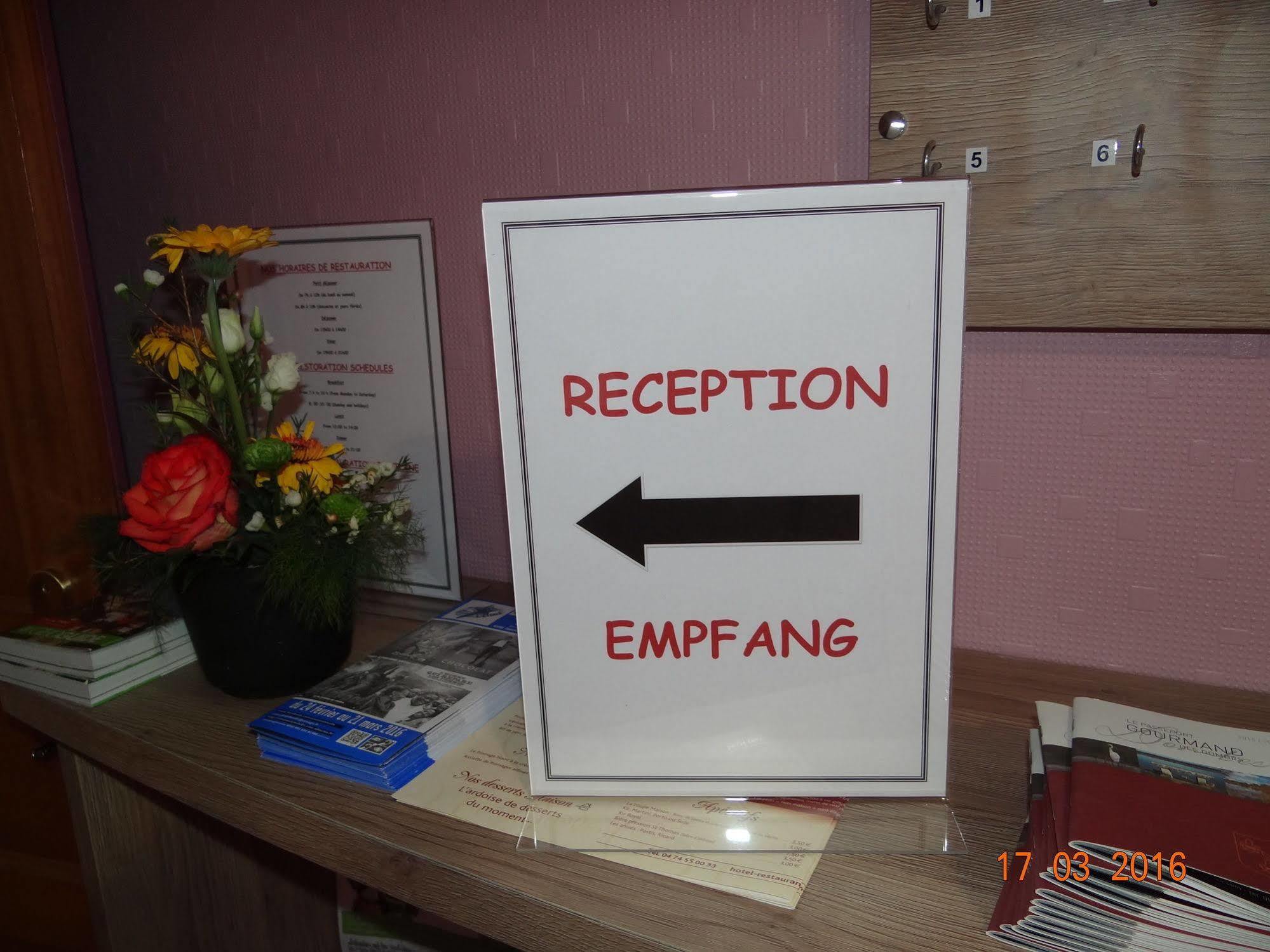 Hotel Du Commerce Châtillon-sur-Chalaronne Eksteriør billede